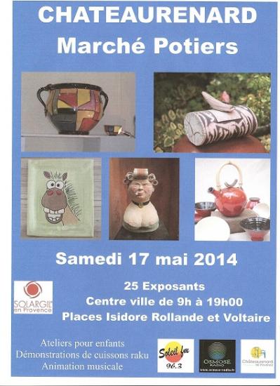 Affiche potiers 17 mai