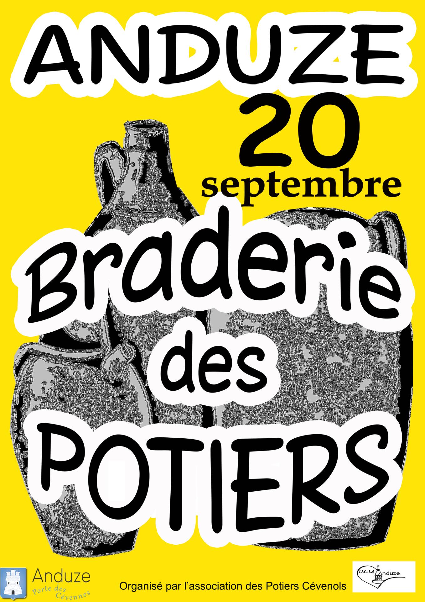 Braderie 20 septembre 2026  ANDUZE