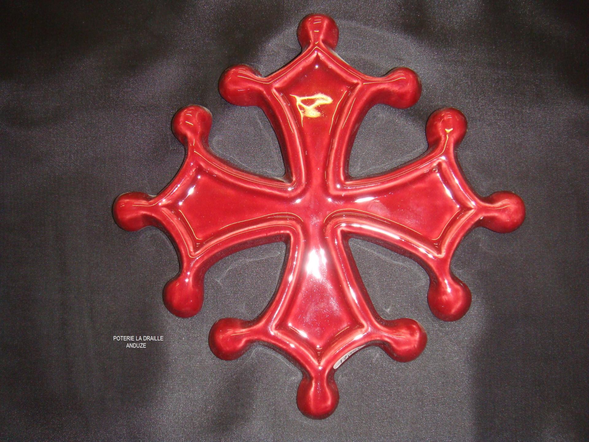 Croix occitane poterie la draille